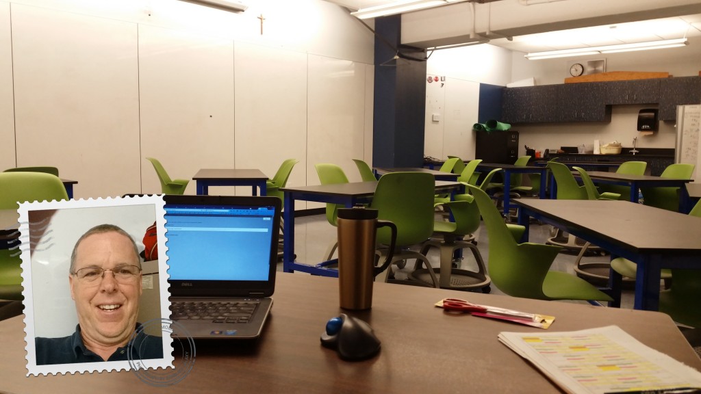 photo of my classroom tables and chairs